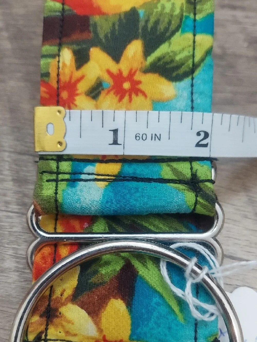 Custom Martingale Dog Collar Tropical Hibiscus Hawaiian Sighthound 2